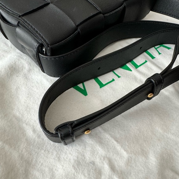 Bottega Veneta Small Cassette Intreccio Leather Crossbody - Picture 7 of 9